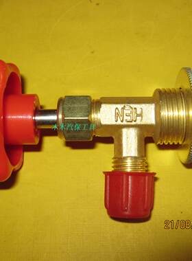 R12R134A压力表用三通阀开瓶阀/开瓶器空调维修工具冰箱维修工具