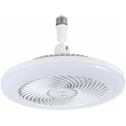 E27螺口风扇灯 220V 110V电压通用智能遥控风扇照明宿舍卧室书房