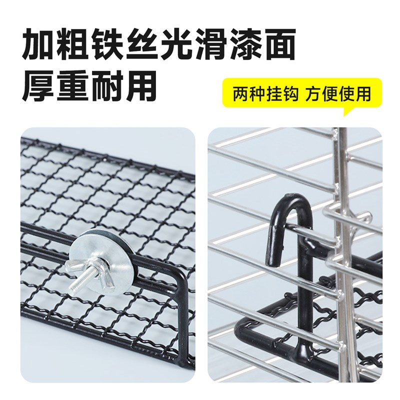 鹦鹉站台休息睡觉网格站架小鸟鸟笼配件大全虎皮玄风爬梯鸟架鸟窝图片