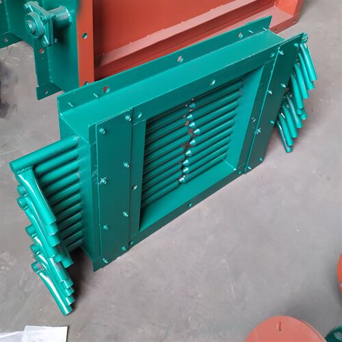 手动单开棒条阀 方形碳钢矿用单向棒条阀 单层手动圆口棒条闸阀
