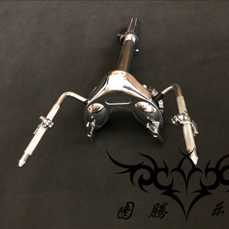 图腾乐器 架子鼓桶鼓支架 连接器 鼓桶架/桶鼓夹 牛角架