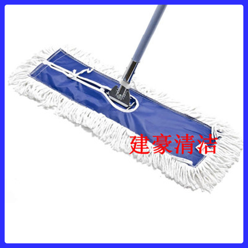 白云平板拖把家用擦木地板瓷砖地拖墩布拖布静电除尘吸水棉线尘推