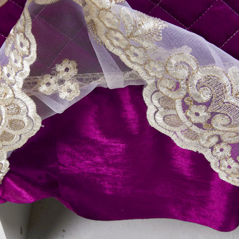 新款凳子罩欧式布艺绒丝换鞋凳套梳妆凳罩防尘罩方圆凳罩定制包邮