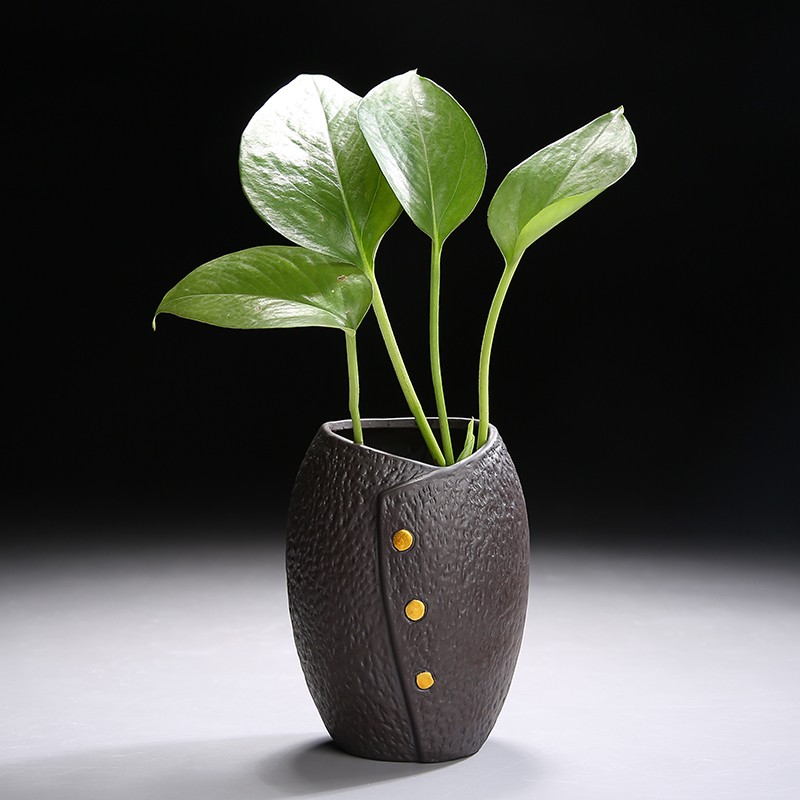 紫砂茶道六君子套装陶瓷功夫茶具配件黑檀木茶夹茶匙勺茶针养壶笔