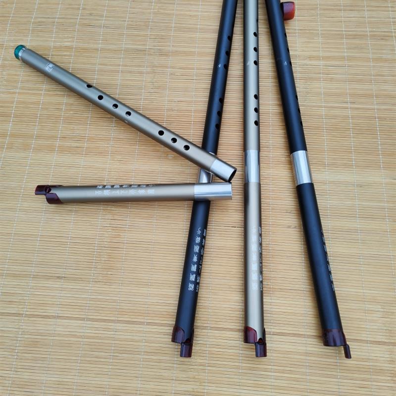 王师傅产品加吹嘴助吹八孔双节F调铝合金琴箫金属箫约六十五厘米