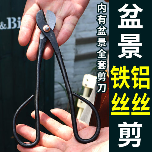 盆景修剪造型专用工具铝铁丝剪剪铁丝的专用钳子剪铁丝的专用剪刀