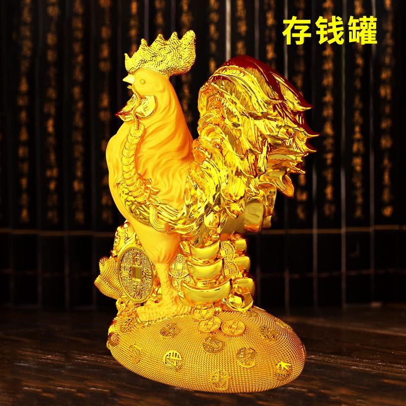 鸡存钱罐摆件生肖鸡储蓄罐只进不出客厅储钱罐可进可出网红24新款