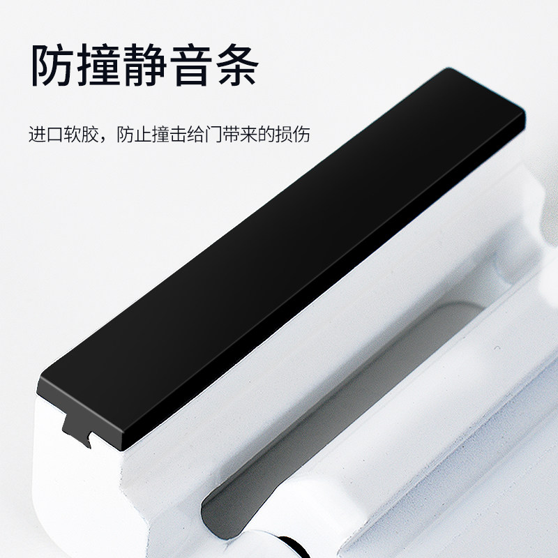 免打孔门锁扣门缝卡扣固定门栓门扣门内反锁神器防盗安全插销明装