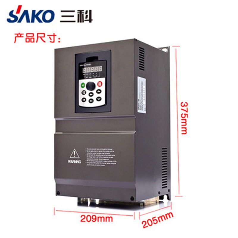 三科变频器22kw 380V风机 水泵通用矢量变频器重载三相电机调速器