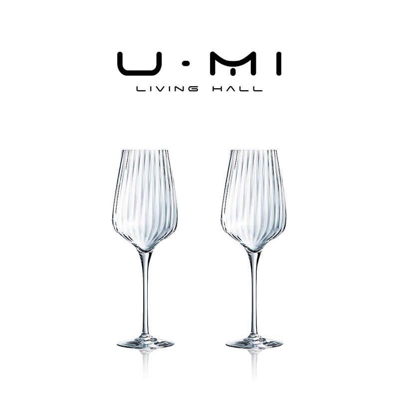 U Mi LIVING 苏曼 高颜值高脚杯创意红酒杯波尔多白葡萄酒杯
