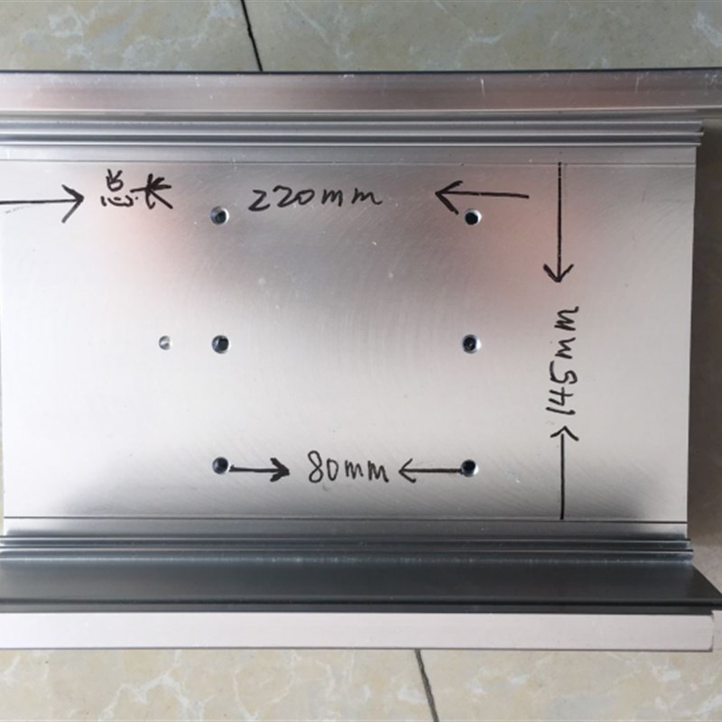 软启动 变频器铝型材 晶闸管可控硅模块电力散热器220*177*115mm