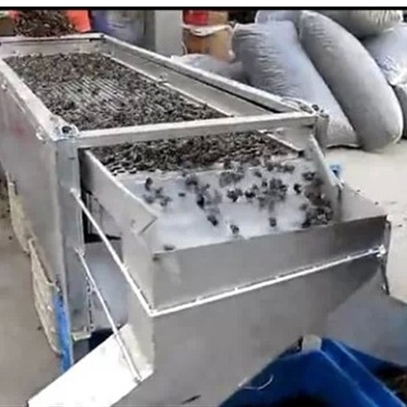 枸杞除杂机木耳筛选机干香菇分选机方形直线震动筛电动分选筛机