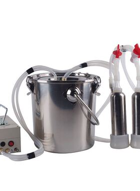 脉动脉冲羊奶羊用牛用奶羊挤奶器吸奶器挤奶机  电动  家用  小型