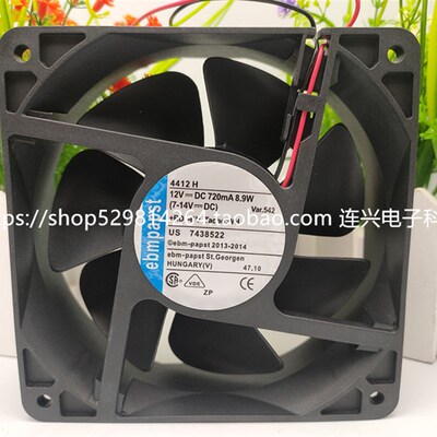 全新ebmpapst风扇TYP 4412 2N/N/H/FM/2H/FMD/FNH/M/FML/F
