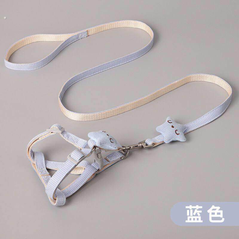 狗狗牵引绳绳子项圈背心链子遛狗宠物背带猫咪小型宠物用品外出