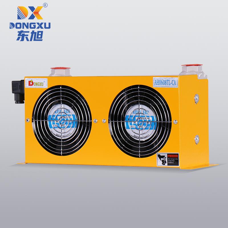 东旭液压油风冷却器AH0608TL散热器钎焊小型液压系统汽车用冷却器