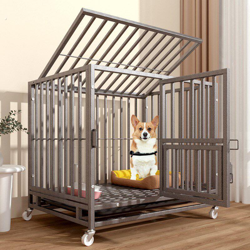 狗笼子小型犬中型犬室内柯基泰迪柴犬狗窝带厕所宠物室外大型围栏