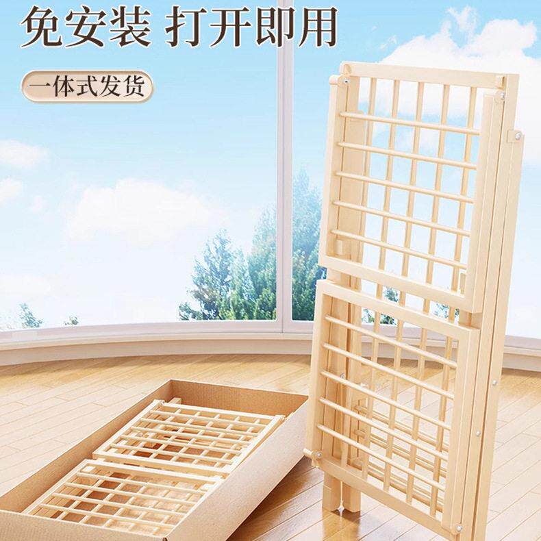 博婴仕奥可折叠L10-BS-9双晾衣衣架可移动儿晾晒挂衣翼杆架家用阳