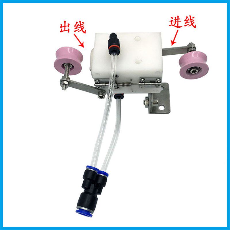 单段高压带瓷型网红印字机吹干器吹气嘴吹风嘴鼻梁条线缆挤出机