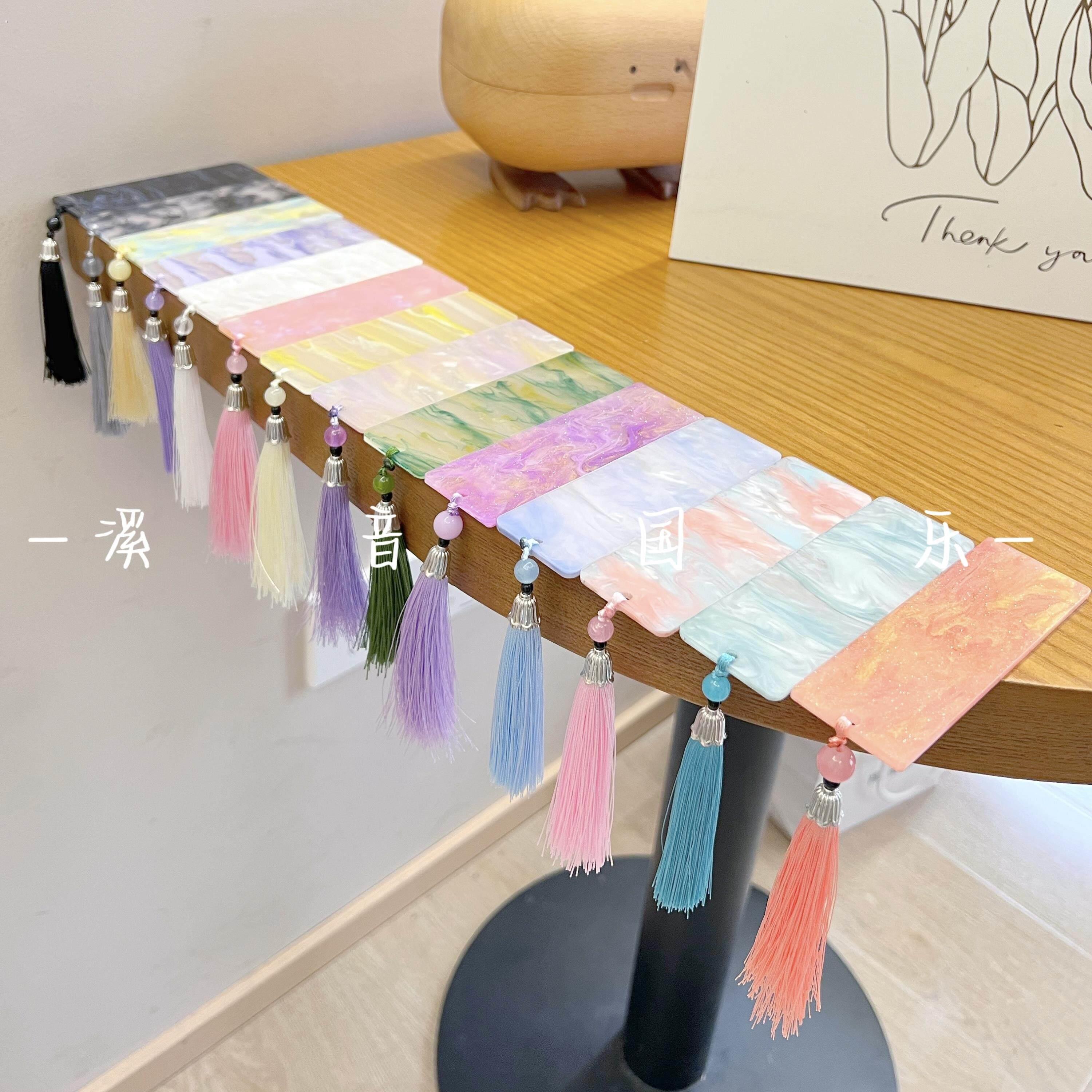 【溪音国乐】古筝指甲收纳板琵琶通用流苏指甲板缠绕卡板买二送一