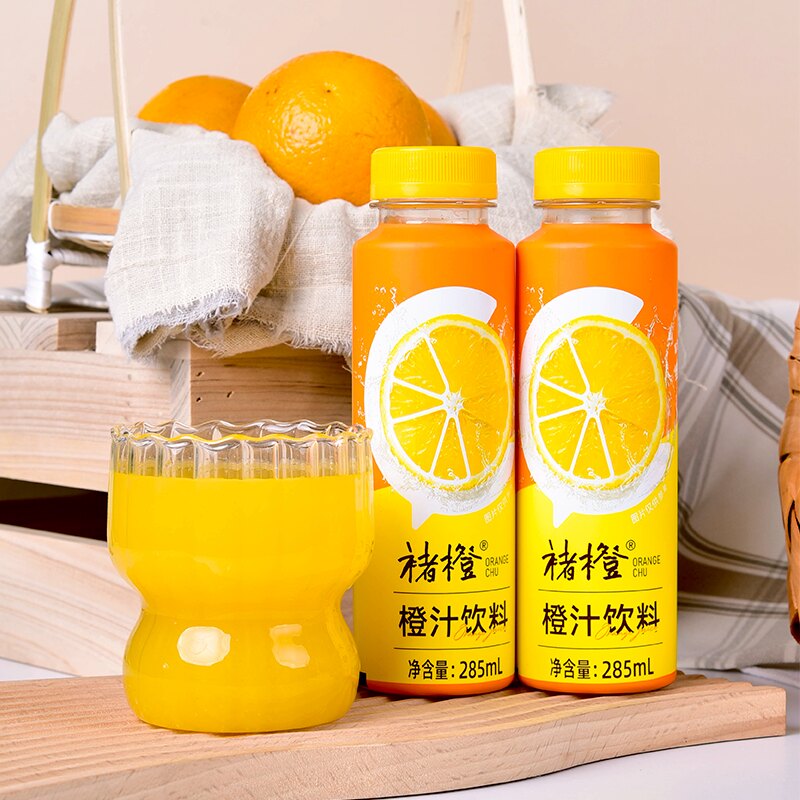【褚橙】橙汁饮料285ml*10瓶