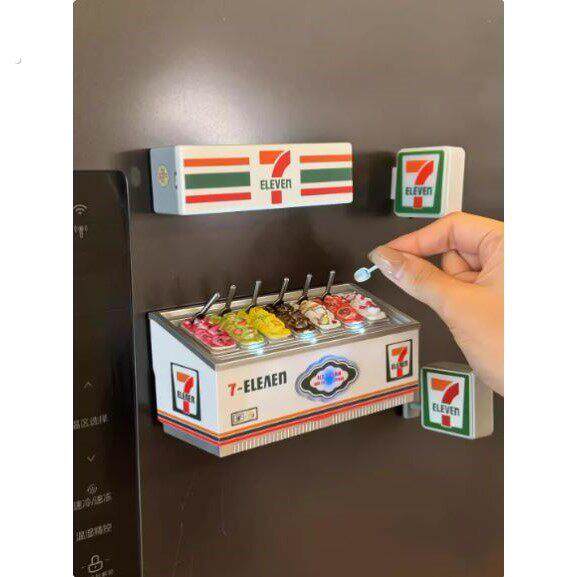 711雪糕柜冰箱贴磁贴个性创意2025新款冰箱装饰磁吸小物件磁性贴