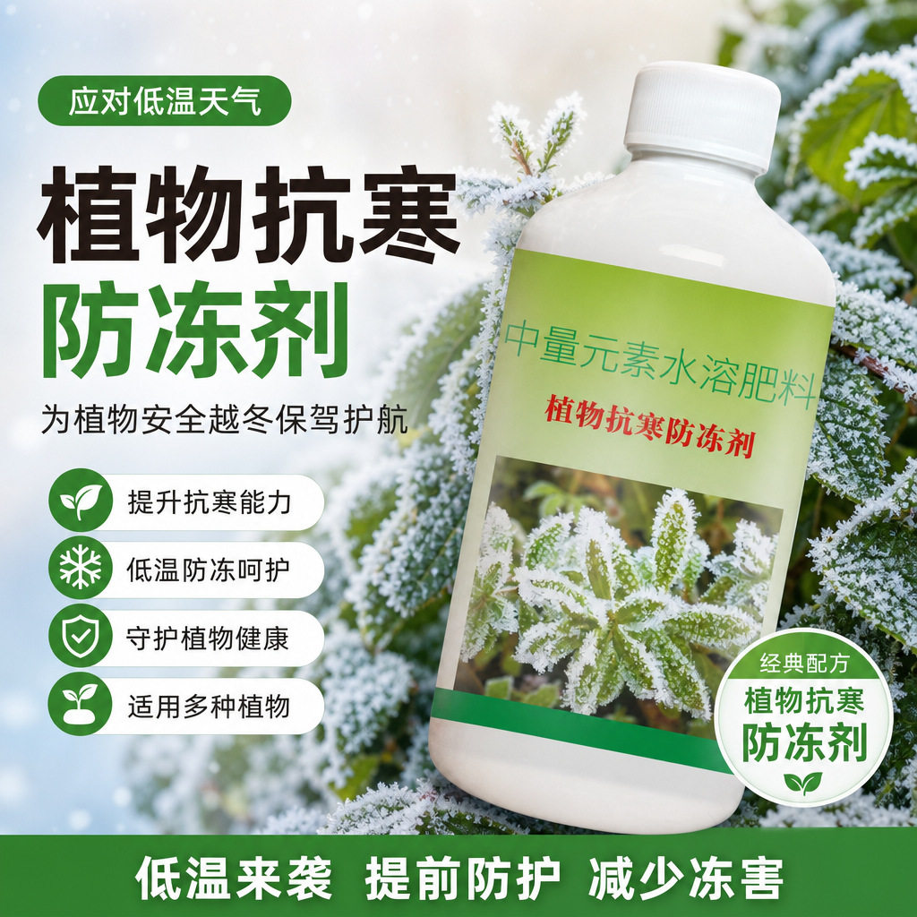 植物抗寒防冻剂中量元素水溶肥料果树花卉苗木防寒提高抗冻能力