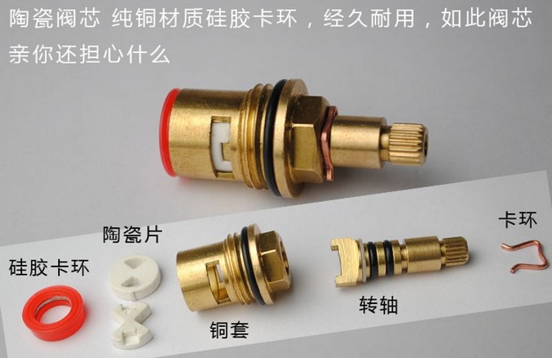 全铜三角阀 冷热双用角阀 加厚止水角阀 六角形 加长八字角阀水阀