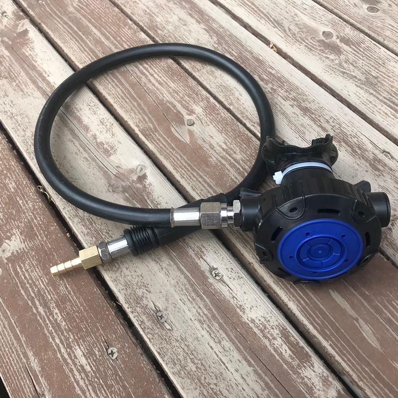 水下呼吸器 潜水呼吸调节器 二级呼吸调节器水肺潜水呼吸器套装