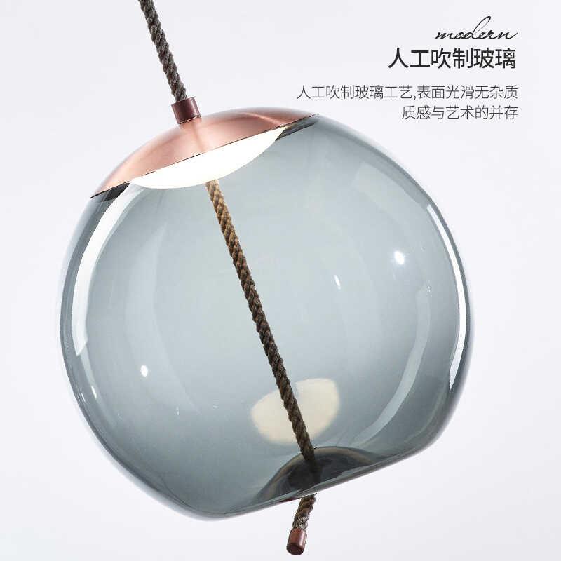 单头长线前台组合餐厅吊灯个性美式设计师卧室床头服装店橱窗灯具
