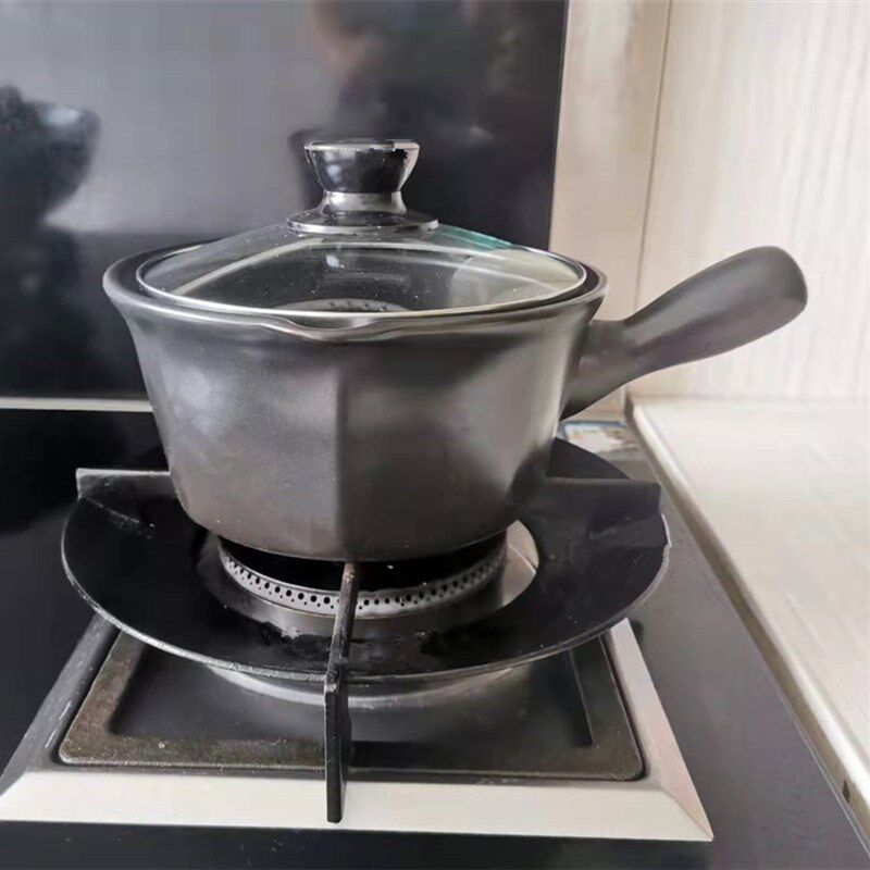 景德镇珍宝陶瓷砂锅煲奶锅单柄养生宝宝辅食小炖锅电陶炉明火通用