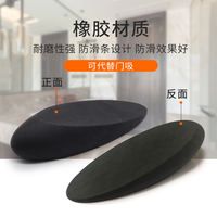 Children's hand-proof door stop, windproof safety door stopper, non-perforated door, rubber door, top stopper, door handle, anti-collision thumbnail 3