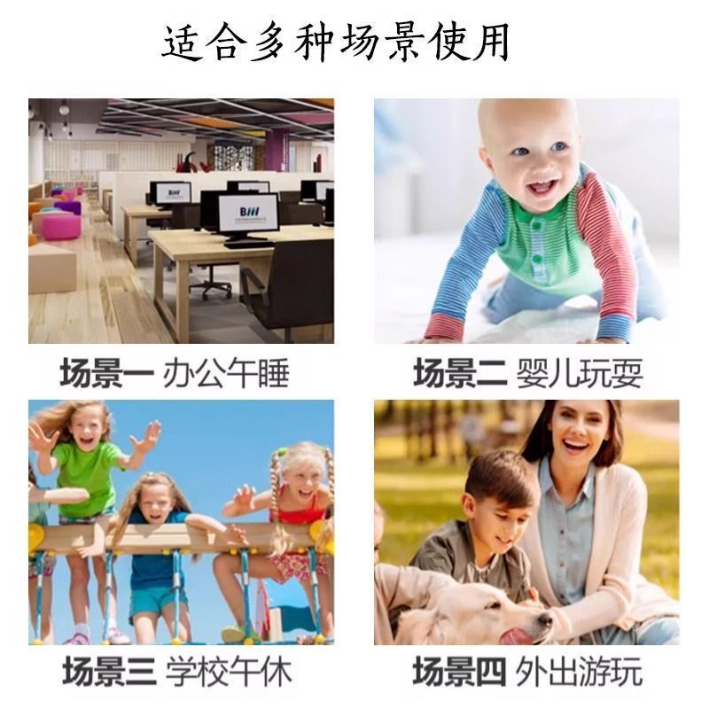 四折叠海绵折叠床垫打地铺午睡垫办公室单人午休息垫日式懒人榻米