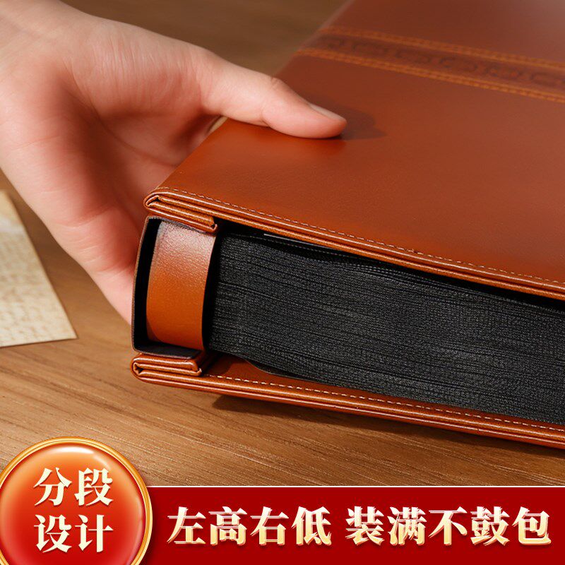 品质皮革相册本大容量家庭影集纪念册6寸照片收纳册相簿1000张