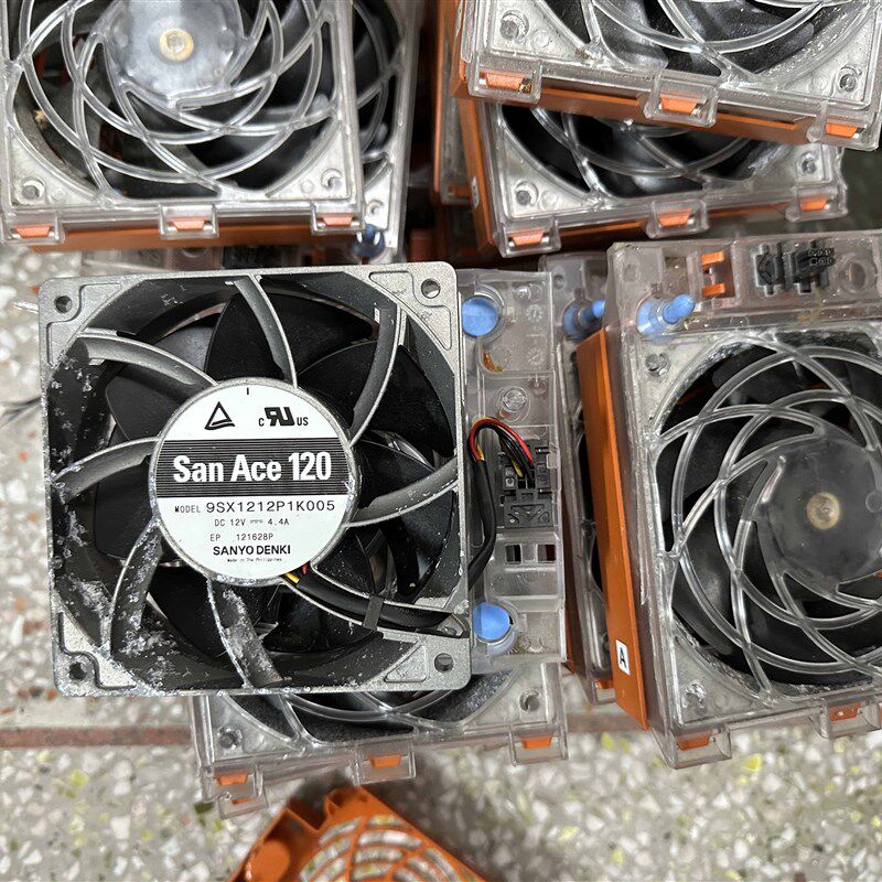 Sanyo三洋 12038 9SX1212P1K005/001 12V 4.4A暴力大风量风扇12CM