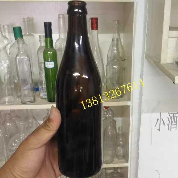 成箱出售330ml500ml棕色玻璃瓶啤酒瓶汽水瓶空瓶饮料瓶