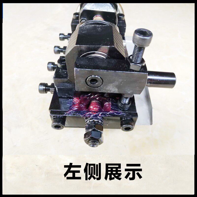 圆珠打孔机底座台钳台钻玉石玛瑙佛珠子打眼开钻孔夹具180度翻转