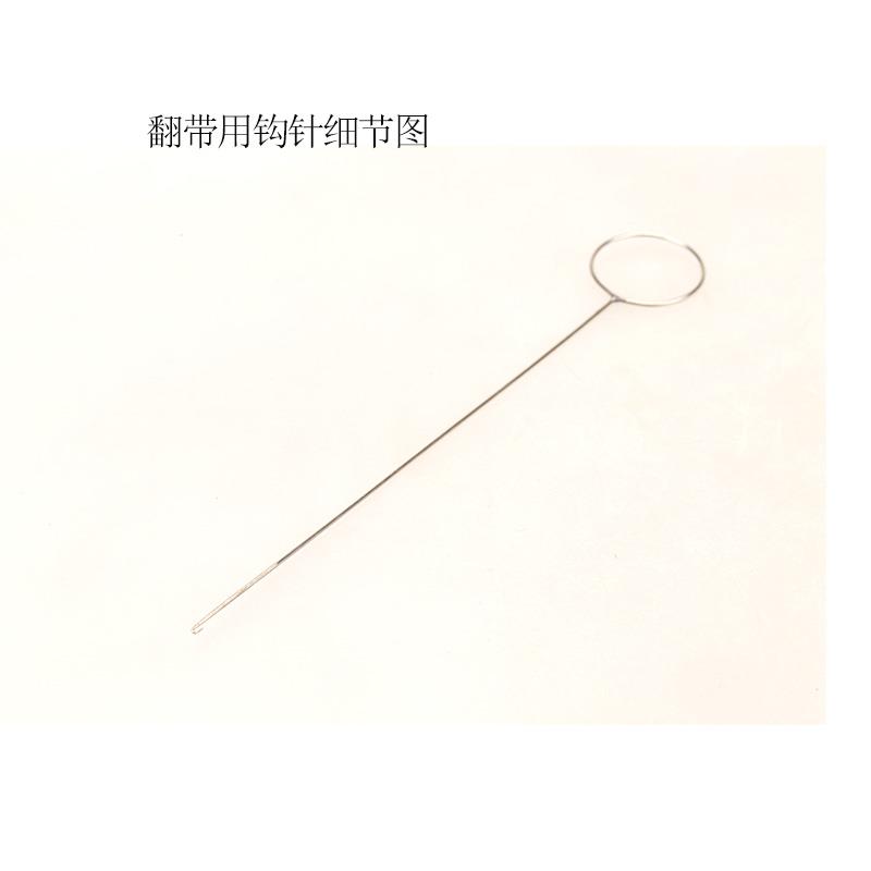 DY159平车自动翻带暗线 耳仔拉筒包边筒通心暗线反猪肠拉筒翻布条