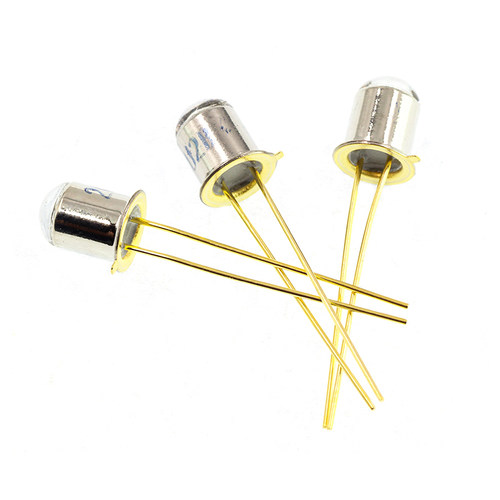 2CU2B硅光敏二极管 硅光敏接收管 光控电路 晶体管880nm 金属封装