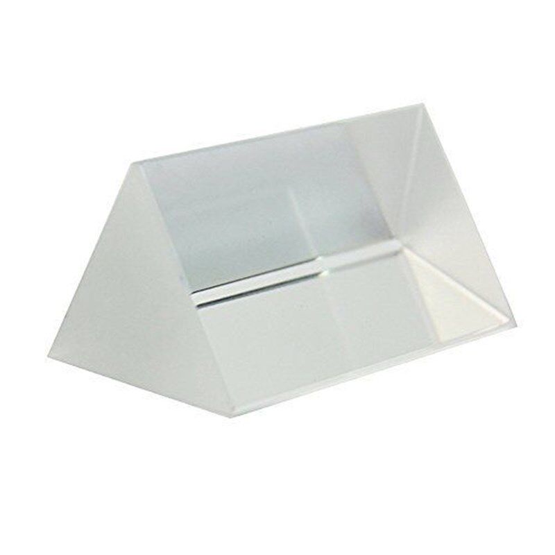 热销三棱镜等边50*50*50mm分光计色散物理实验器材礼品教具k9玻璃