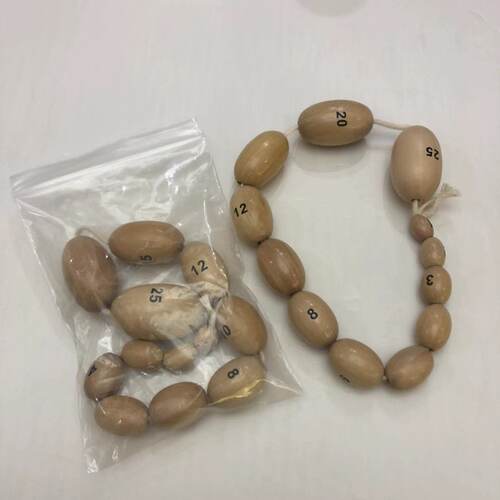 男性睾丸测量 睾丸体积测量器 睾丸大小 睾丸测量仪12个规格 包邮