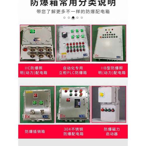 CT6/CT4定做防爆配电箱接线控制按钮照明插销防爆箱防爆柜检修箱