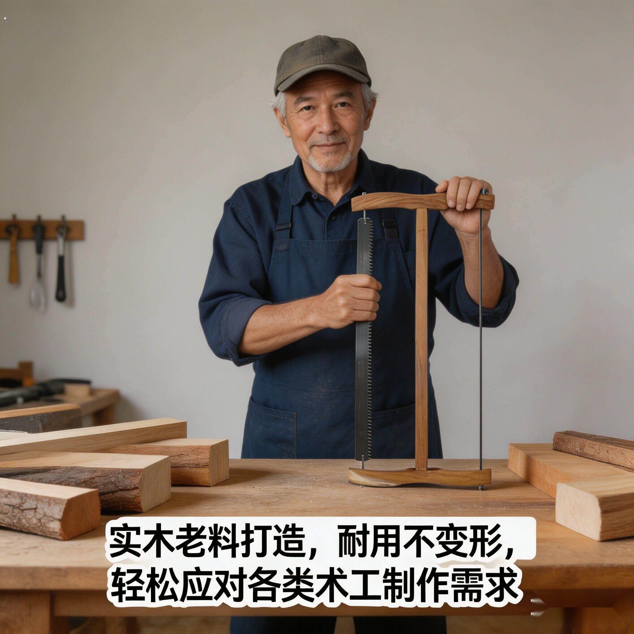 木工锯子手据老式家用户外木头锯小手工据框锯手拉锯木工工具锯子