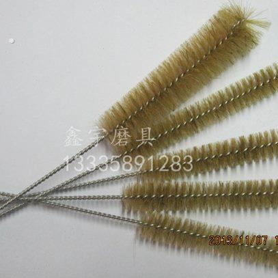 旋转瓶实验室刷刷子圆形圆硬毛毛刷洗工业用尼龙刷清洁管道试管刷