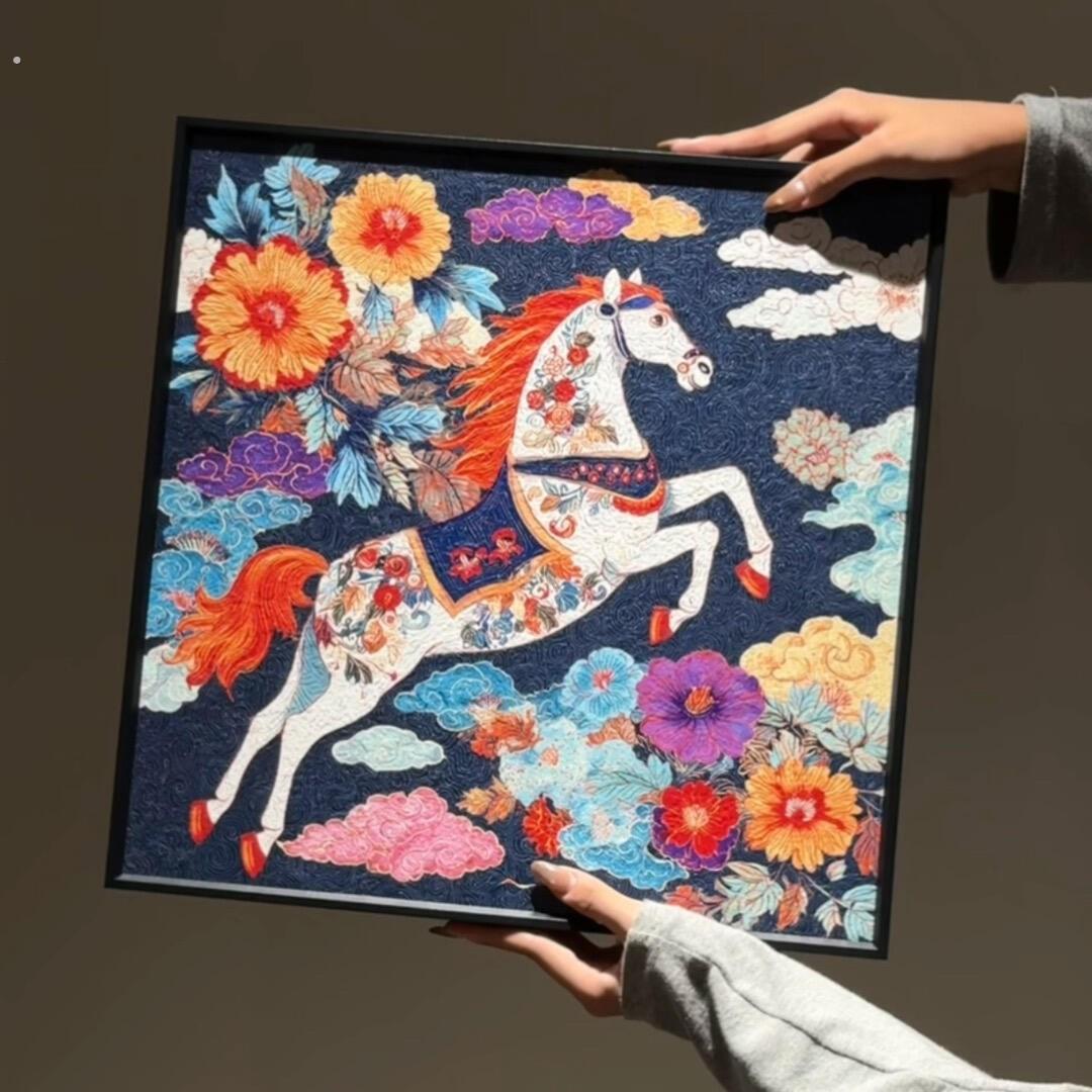【送朋友乔迁礼物】国风装饰画客厅卧室挂画装饰相框摆台摆件简易