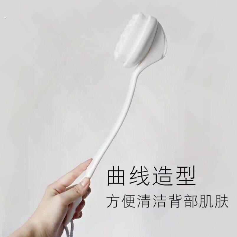 长炳洗澡刷软毛浴刷清洁皮肤软猫爪软毛刷可拆卸 二合一柔软浴刷