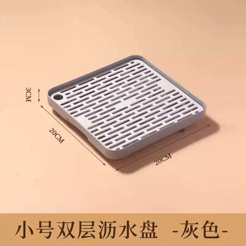 暖壶垫托盘防泄漏暖瓶底座防水暖壶垫家用精致大长方形加厚沥水盘