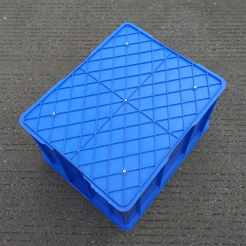 塑料物料周转箱560-50长方形加厚工厂物料收纳箱注塑水产养殖箱