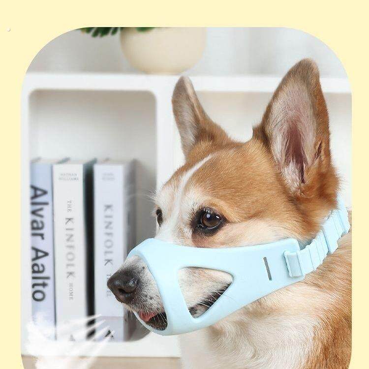 宠物狗狗防咬防叫嘴套嘴罩柴犬柯基嘴巴套止吠器防乱吃神器可喝水