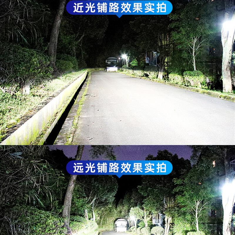 适用重汽豪曼H3led大灯泡远光近光远近一体雾灯超亮轻卡货车车灯